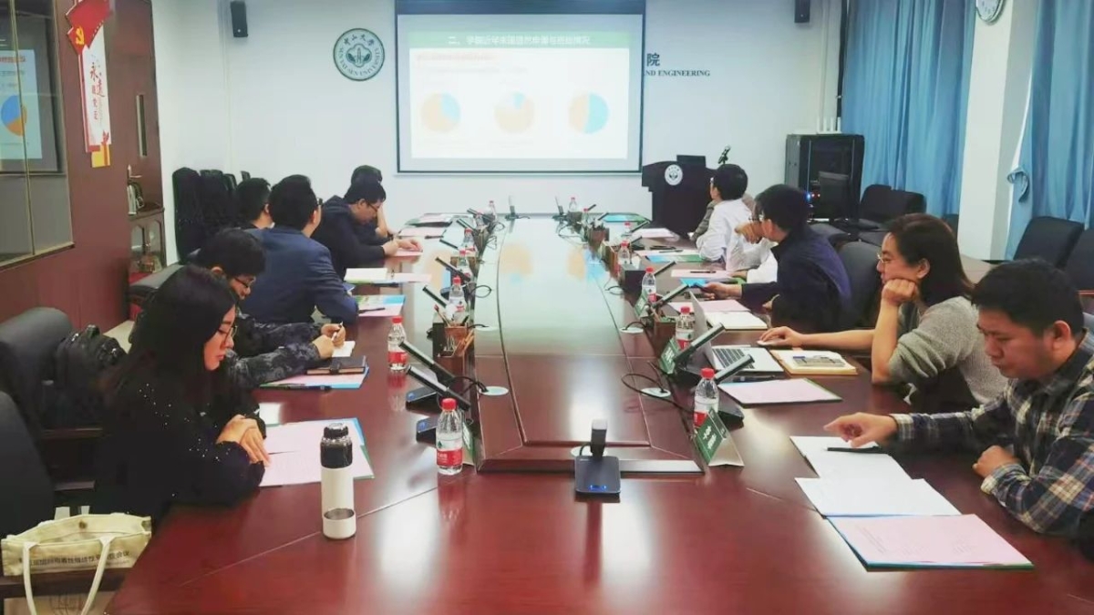 庄学彬副院长通报近三年申报情况